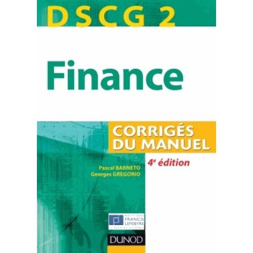 Dscg 2 Finance - Corrigés Du Manuel