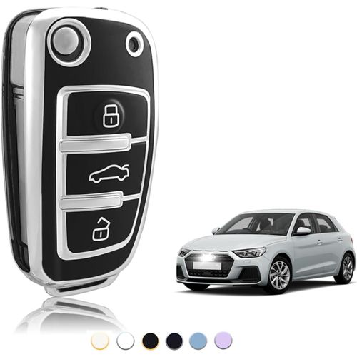 Coque Clé Tpu, Etui Clé Étui Clé Adapté Pour Audi A1 A3 A4 A5 A6 A8 Q2 Q3 Q5 Q7 R8 Rs3 Rs4 Rs6 S3 S4 S6 C5 C6 B6 B7 Tt Tts S[1409]