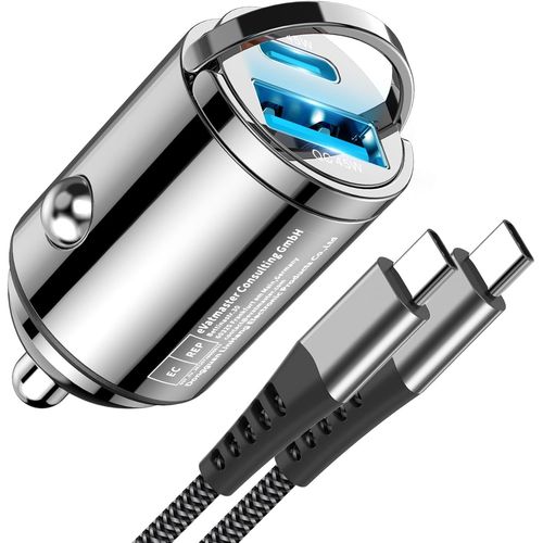 Allume Cigare Usb C 90w, Chargeur Voiture Usb C Chargeur Allume Cigare Usb Rapide, Adaptateur Prise Allume Cigare Usb C Char[2961]