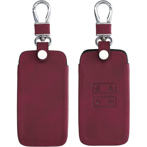 Accessoire Clef De Voiture Compatible Avec Renault Smart Key 4-Bouton (Keyless Go Uniquement) - Coque De Clé De Voiture En N[1533]