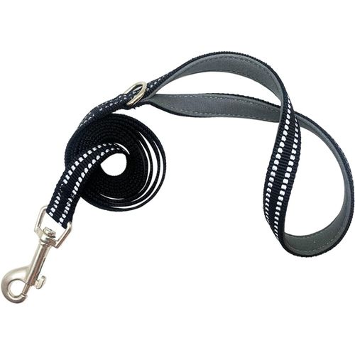 Shiba-Laisse Chien Réfléchissante Avec Poignée - Corde Pour Chiot 1.2m/1.5m/3m/5m (Noir)[1369]