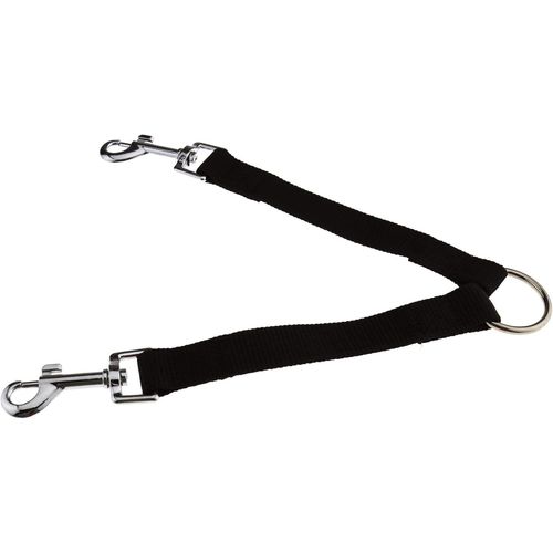 Shiba-Be In Your Mind Laisse Double Pour Chien En Nylon Noir 23 Cm De Long[809]