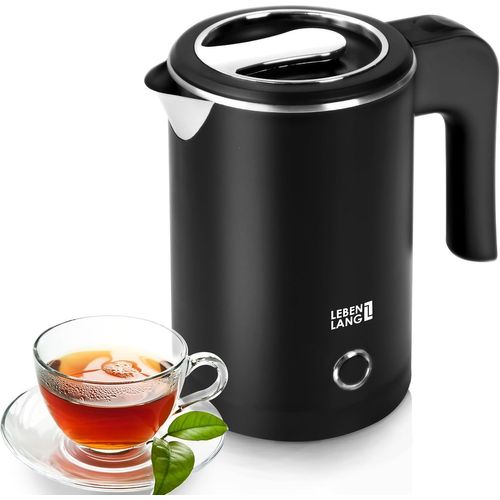 GOTHICANA BY EMPBouilloire Électrique En Acier Inoxydable - 0,5L & 600W & Sans Bpa I Petit I Mini Bouilloire Electrique Inox Bouilloires Électriques Bouilloire Bouilloir Boulloire Mini Bouilloire De