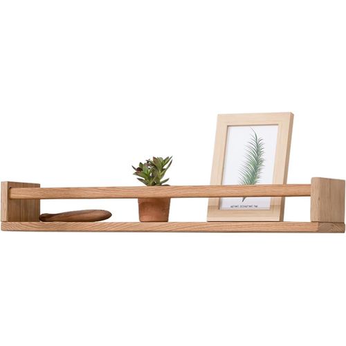 Gothicana By Empétagère Flottante En Bois De Chêne Naturel Massif Pour Enfants, Étagère Murale Flottante Pour Enfants, Étagère Murale Pour Cuisine, Racak, Salon, Salle De Bain, Chambre À Coucher (50
