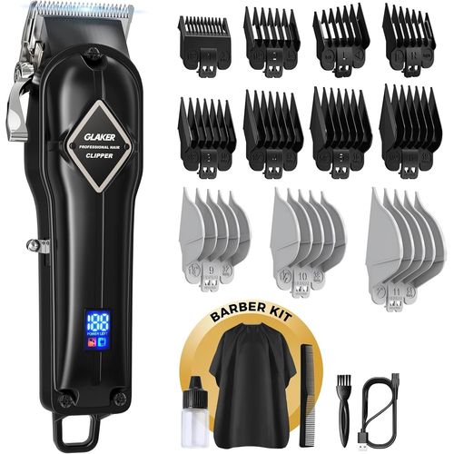 Gouts Et Couleurstondeuse Cheveux Professionnelle Pour Homme ¿ Kit De Coupe De Cheveux Sans Fil Avec 11 Peignes De Guidage, Coupe Et Toilettage