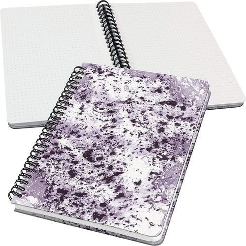 Sigel Carnet Jolie "Violet Marble" 120 Pages Pointillé 16x21 Cm