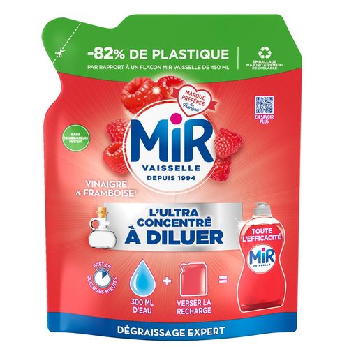 MIR L'Ultra Concentré à Diluer Vinaigre & Framboise 150ml
