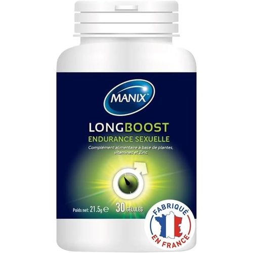 Manix Flacon 30 Gélules Long Boost Endurance