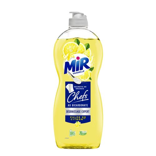 Mir Secrets de Grands Chefs Citron ¿ Liquide Vaisselle Main (675mL)