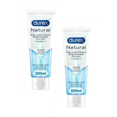 Durex Lot De 2 Gels Durex Play - Lubrifiant Naturel À L'acide Hyaluronique - 100ml