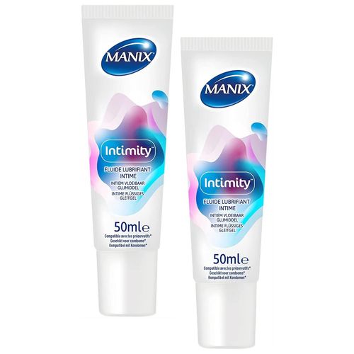 Manix Lot De 2 Gels Lubrifiant Sexuel Intimity - 50ml