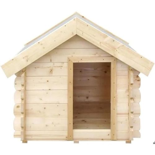 Niche Pour Chien Exterieur En Bois - Maison Chien De Petit Race, Toit Étanche, 76 X 99 X H80 Cm, Taille S - Cabane Chien