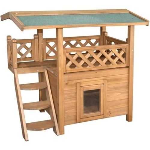 Maisonnette Pour Chat Lodge, 77x50x73 Cm