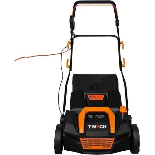 Scarificateur Aspirateur Balayeuse pour Gazon Artificiel - 50 L, 5 Hauteurs Réglables, 3500 Tr/min