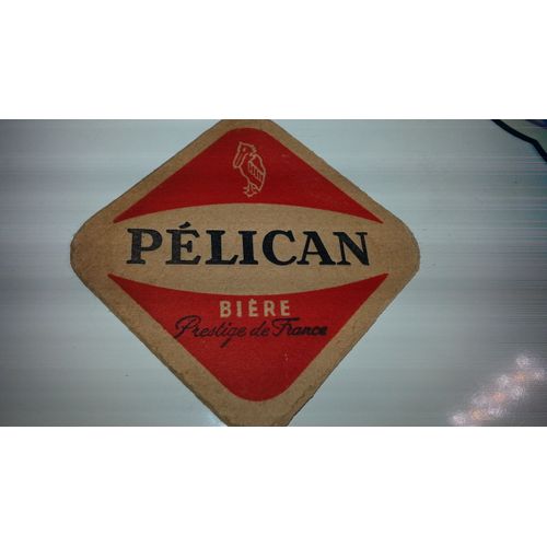 Ancien Sous-Bock Bière Pelforth Pélican
