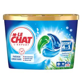 LE CHAT Discs 4en1 L'Expert Souffle de Fraîcheur x25