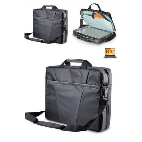 Sacoche pour ordinateur portable 17.3'' Laptop Case PC portable 2 avec rangements Haute qualité