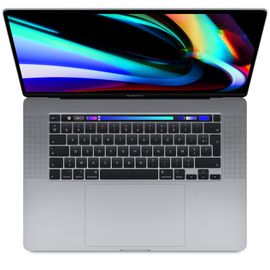 MacBook Pro Touch Bar 16" 2019 Core i9 2,4 Ghz 64 Go 1 To SSD Gris sideral