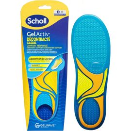 Scholl Semelles Gelactiv Femmes Décontractée Quotidien Confort S - T1 35,5 À 40,5 