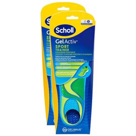 Scholl Lot De 2 Semelles Gelactiv Hommes Sport L Taille 40 - 46,5 