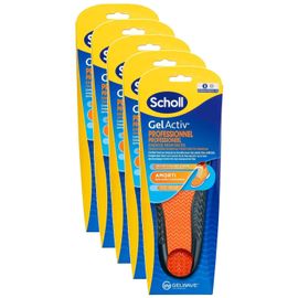Scholl Lot De 5 Semelles Gelactiv Femmes Professionnels S Taille 35,5 - 40,5 