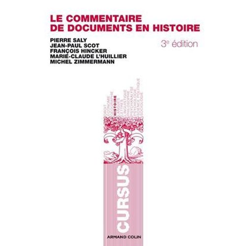 Le Commentaire De Documents En Histoire