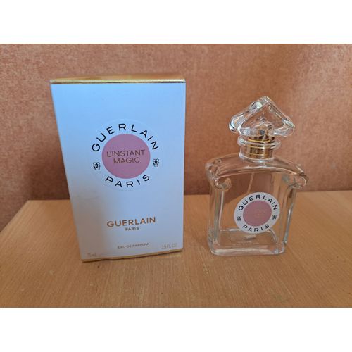 Flacon Vide D'Eau De Parfum Guerlain Et Sa Boîte 75ml