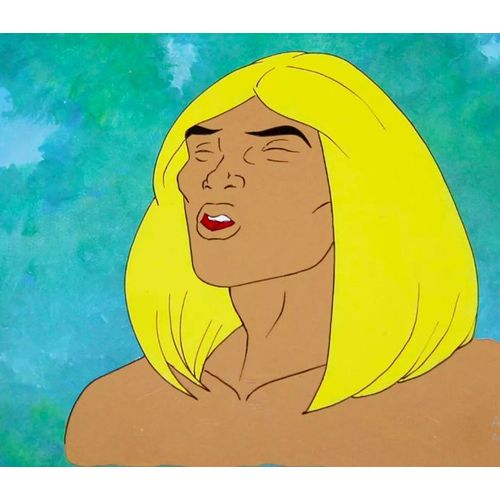 Cellulo Original Rahan Fils Des Ages Farouches Anime Cel Rahan Chantant 1986