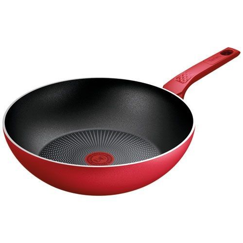 Tefal - Daily Expert Poele Wok 28cm Rouge C2891902