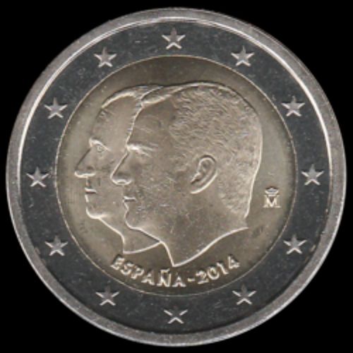 2 Euros Commémorative Espagne 2014