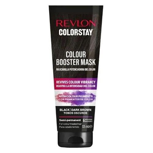 Masque Booster De Couleur - Revlon - Black / Dark Brown - Vegan - 125ml - Cheveux Colorés 