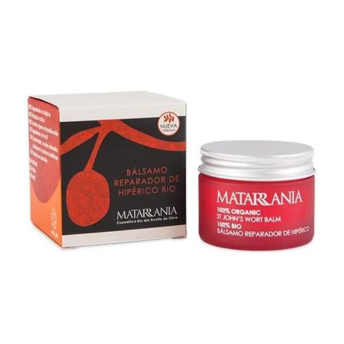 Baume Régénérant Biologique - Matarrania - 60 Ml - Vegan - Tous Types De Peau - Répare Les Peaux Endommagées 