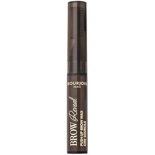 Cire À Sourcils - Bourjois - Brow Reveal Push-Up - 04 Black Brown - Longue Tenue - Résistante À L'eau Multicolore