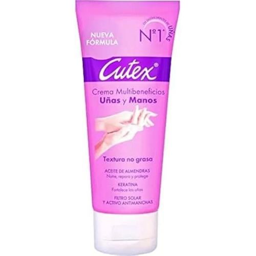 Crème Pour Les Mains - Cutex - Leche Almendras - Tous Types De Peau - Unisexe - 100ml 
