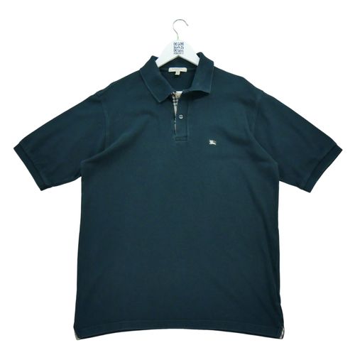 Reconditionné - Polo Manches Courtes Homme Noir - Taille M - Homme - Noir