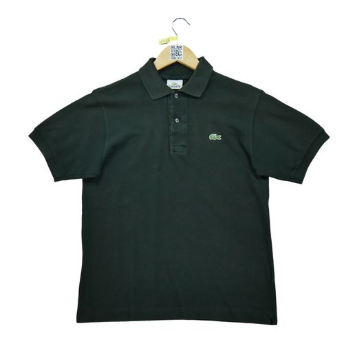 Reconditionné - Polo Manches Courtes Homme Noir - Taille S - Homme - Noir