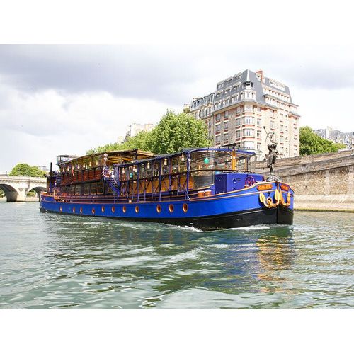 Soirée Romantique : Dîner Gastronomique 3 Plats Avec Cocktail Et Croisière De 2h Sur La Seine - Smartbox - Coffret Cadeau Gastronomie