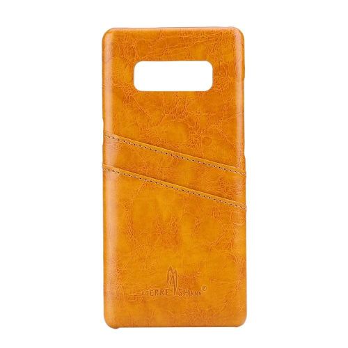 Coque De Couverture Arrière De Téléphone Portable De Téléphone Portable De Téléphone Portable Multifonction Pour Samsung Galaxy Note8 (Jaune)