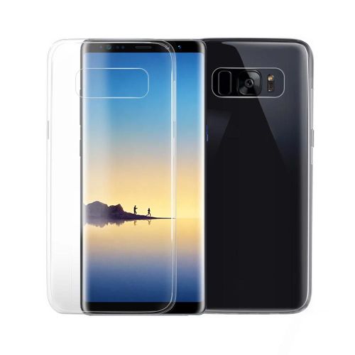 Coque De Coque De Coque De Téléphone Transparente Transparente En Tpu Souple Anti-Chute Pour Samsung Galaxy Note8