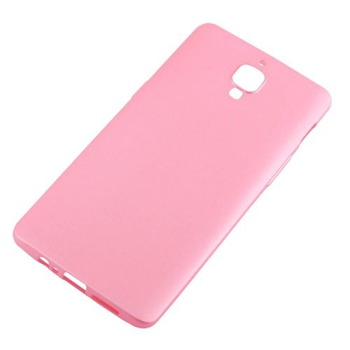 Étui De Téléphone Souple Souple Mat En Silicone Antichoc En Silicone Ultra-Mince Pour Oneplus 3/3t En Or Rose