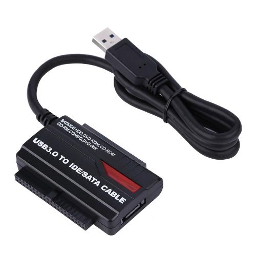 Adaptateur de disque dur USB 3.0 vers SATA/IDE 2.5/3.5 Câble convertisseur Prise US