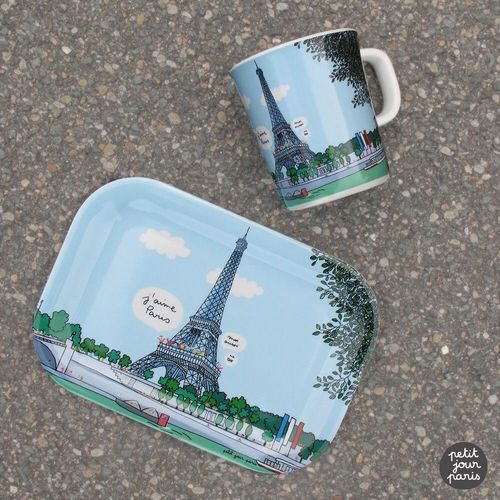 Mini Plateau Tour Eiffel - Petit Jour