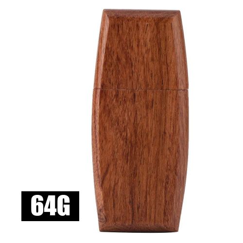 Clé USB 2.0 Stockage Disque en forme d'arche en palissandre (64G)