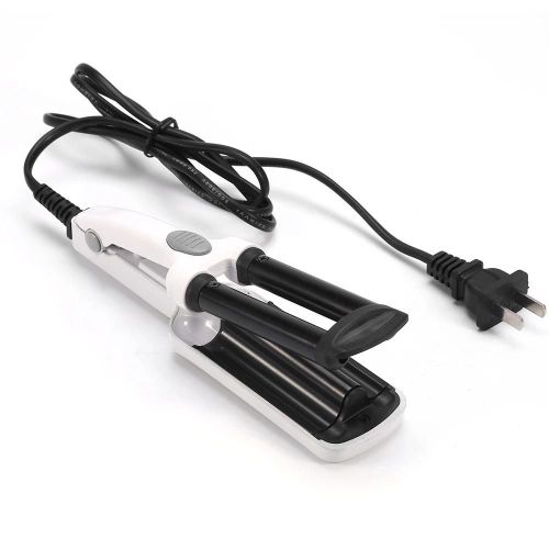 Mini Bigoudi Électrique Triple Baril Fer À Boucler Outil De Coiffure (Prise Us Blanche)