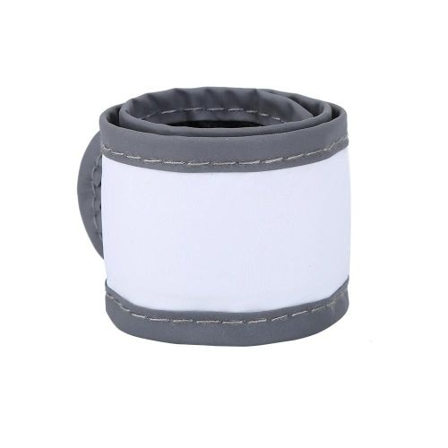 Sport Night Running Sécurité Brassard Réfléchissant Bracelet Lumineux Sangle De Ceinture De Bras (Blanc)