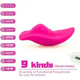 Invisible Wearable Panty Avec Sous-Vêtements À Distance Sans Fil Vibran Tor Avec Vitesses Culotte Vibrante Másturbátor Stímulator Síx Toys For Woman Rd4
