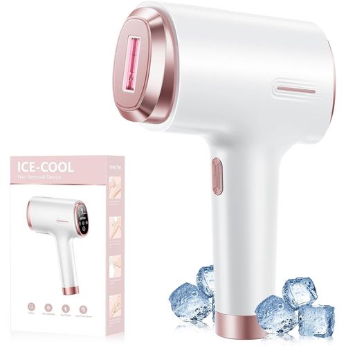 Épilateur Lumière Pulséee Avec Refroidissement,Épilateur Ipl Avec Écran Tactile Lcd,9 Niveaux D'énergie,Fonction Rh/Ra/Sc,2 Modes,999900 Flashs,Épilation Laser Pour Aisselles Lèvres Maillot Rose