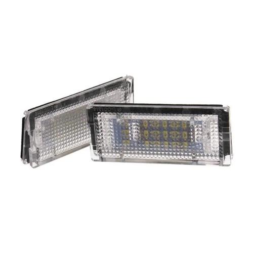 2x Led Feux Blanc D'éclairage De Plaque D'immatriculation Remplacement De Lampe Lumière Pour Bmw E46 4d