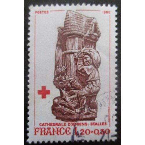 France N°2116 Croix Rouge Oblitéré