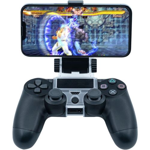 Gothicana By Empps4 Manette Support Téléphone Ps4 Clip Pour Ps4 / Ps4 Slim/ Ps4 Pro Manette Noir